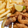 FILÉ DE TILÁPIA COM FRITAS