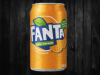 Fanta Laranja lata.