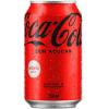 coca-cola sem açúcar lata 350ml