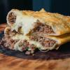 Carne com mussarela