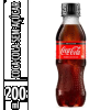 COCA-COLA ZERO (GARRAFINHA) - 200ML