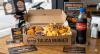 nuggets + batata com cheddar e bacon