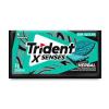 CHICLETE TRIDENT X SENSE HERBAL
