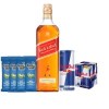 COMBO DE RED LABEL E RED BULL