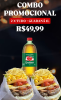 COMBO PROMOCIONAL - 2X TUDO + 01 GUARANA 1L