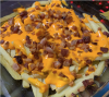 Fritas Com Cheddar e Bacon