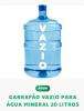 garrafão de Agua 20L
