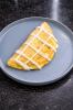 OMELETE COM QUEIJO COALHO