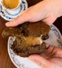 Giant Cookie com caramelo e um toque de flor de sal
