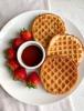 WAFFLE - MEL COM MORANGO