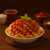 Batata frita Mccain individual 150g com Ketchup e orégano