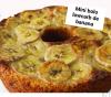 Mini bolo de banana