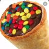 Pizza Cone de Brigadeiro com Disquete