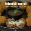Bolinho de costela desfiada e recheado com Queijo