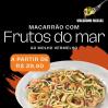 Macarrão com frutos do mar 700g