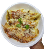 Panqueca à bolonhesa