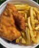 MARMITA DE FRANGO Á MILANESA C /FRITAS 