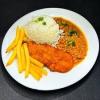 PRATO FILÉ DE FRANGO À MILANESA C/ FRITAS