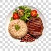 PRATO BIFE C/SALADA 