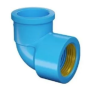 JOELHO 90 SOLDAVEL AZUL 25MM 1/2 FORTLEV UN