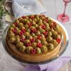 Torta De Pistache Com Framboesa