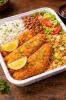 Filé de peixe á milanesa M 