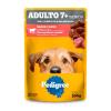 Pedigree Sachê Adultos 7+ Senior Raças Pequenas Sabor Carne 100g