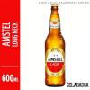 CERVEJA AMSTEL PURO MALTE GARRAFA DE VIDRO 600ML