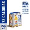 CERVEJA AMSTEL ULTRA  GARRAFA DE VIDRO 275ML CAIXA C/6 UN
