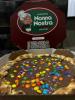 PIZZA COM CONFETES COLORIDOS