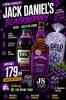 JACK DANIELS BLACKBERRY+ SUCO LIFE+SACO DE GELO