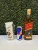 Combo Whisky Red Label C/ Red Bull ( red bull / gelo / copo )