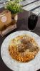 RAGU COM ALMÔNDEGAS