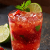 CAIPIRINHA DE MORANGO