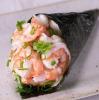 TEMAKI DE CAMARÃO E BACON