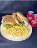 2 X TUDO+ BATATA MÉDIA+ 2 COCA COLA LATA