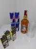 COMBO 1 WHISKY CHIVAS 12 ANOS 1 LITRO + 4 RED BULL 250ML + 4 GELO AGUA DE COCO 200ML