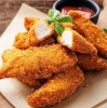 PORÇÃO DE FRANGO EMPANADO
