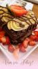 BROWNIE COM MORANGOS