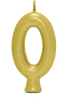 VELA PEROLADA NUMERO 0 DOURADO BELLO FESTAS 10X1