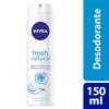 DESODORANTE AEROSOL NIVEA FRESH NATURAL 150ML
