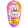 APARELHO BIC DEPILADOR SOLEIL COM 4 UNIDADE