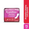 ABSORVENTE CAREFREE PROTEÇÃO COM FRAGRANCIA 15 UNIDADES