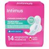 ABSORVENTE INTIMUS ANTIBAC ULTRAF COM ABAS 14 UNIDADES