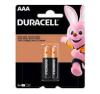 PILHA DURACELL ALCALINA AAA2 C/2 