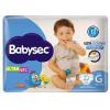 FRALDA BABYSEC ULTRA JUMBO G COM 22