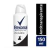 DESODORANTE REXONA AEROSOL INVISIBLE 150ML