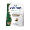 FOLHAS PRONTAS DEPI ROLL PARA DEPILACAO SUAVE CORPORAL COCONUT COM 16 FOLHAS