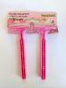 APARELHO PARA BARBA C/LAMINAS 2 LAM C/2 ROSA