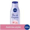 LOÇÃO HIDRATANTE NIVEA ÓLEOS ESSENCIAIS FLOR CEREJEIRA 200ML